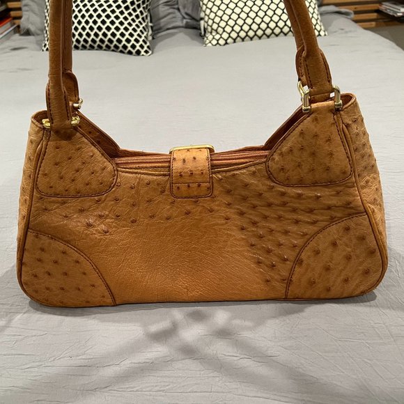 90s Vintage Cape Cobra Pig Skin Handbag - Picture 4 of 14